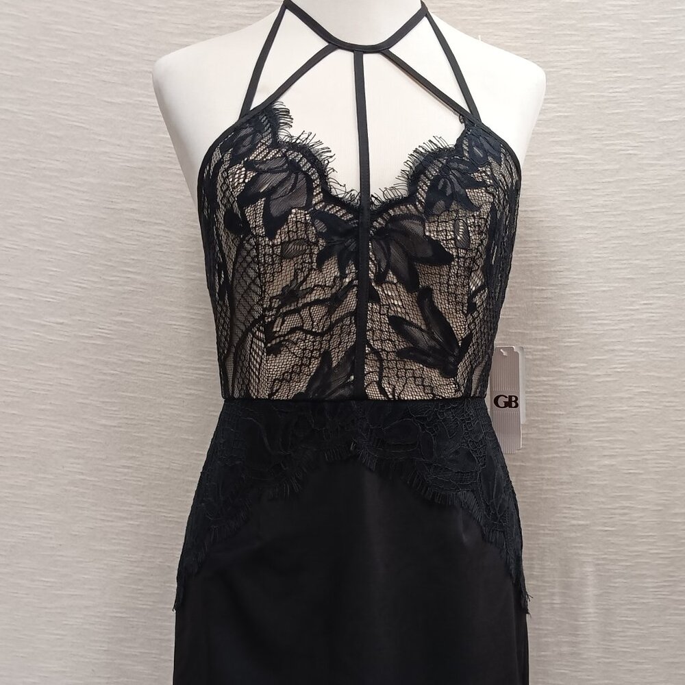 New Gianni Bini Women's Juniors Lace Bodice Mini Sheath Dress - Size Medium